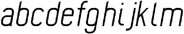 Regular Italic otf (400) FONT