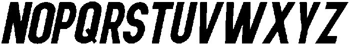 Regular Italic otf (400) Font UPPERCASE