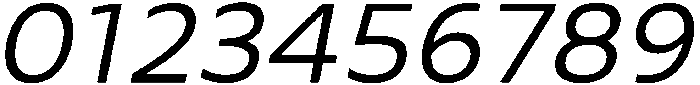 Regular Italic otf (400) Font OTHER CHARS