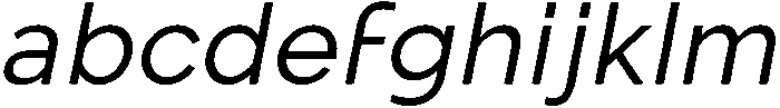 Regular Italic otf (400) FONT
