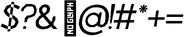Regular Italic otf (400) Font OTHER CHARS