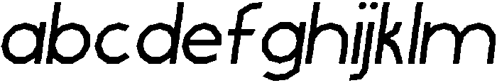 Regular Italic otf (400) FONT
