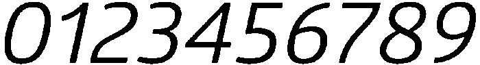 Regular Italic otf (400) Font OTHER CHARS