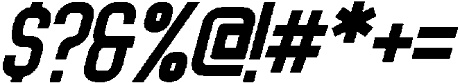 Regular Italic otf (400) Font OTHER CHARS