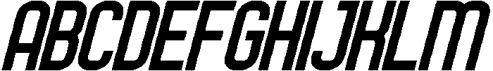 Regular Italic otf (400) Font UPPERCASE