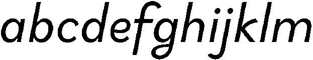 Regular Italic otf (400) FONT