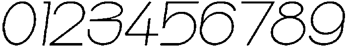Regular Italic otf (400) Font OTHER CHARS