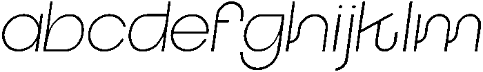 Regular Italic otf (400) FONT
