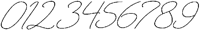 Regular Italic otf (400) Font OTHER CHARS