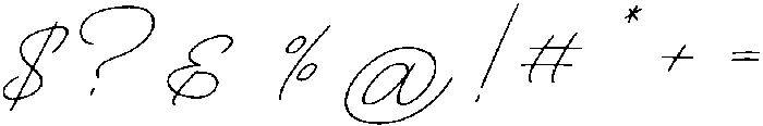Regular Italic otf (400) Font OTHER CHARS