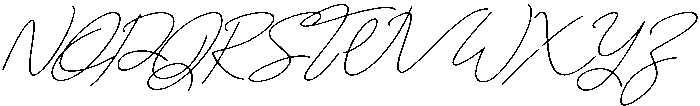 Regular Italic otf (400) Font UPPERCASE