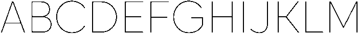 Regular Italic otf (400) Font UPPERCASE