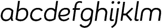 Regular Italic otf (400) FONT