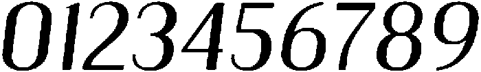 Regular Oblique otf (400) Font OTHER CHARS