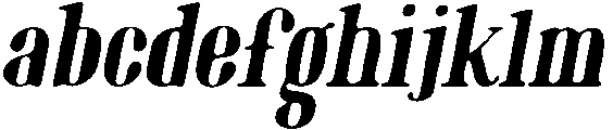 Regular Oblique otf (400) FONT