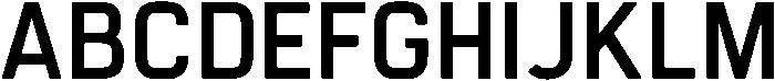 Regular Oblique otf (400) Font UPPERCASE