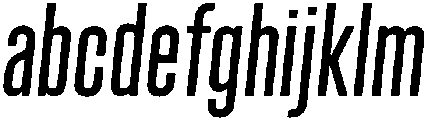 Regular Oblique otf (400) FONT