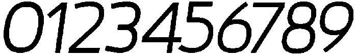 Regular Oblique otf (400) Font OTHER CHARS
