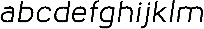 Regular Oblique otf (400) FONT