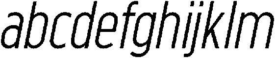 Regular Oblique otf (400) FONT