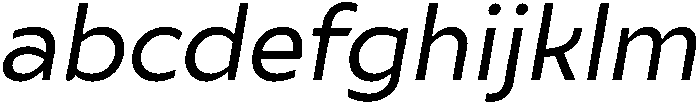 Regular italic otf (400) FONT