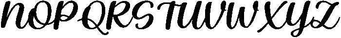 Regular italic otf (400) Font UPPERCASE