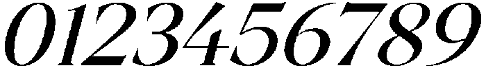 Regular italic otf (400) Font OTHER CHARS