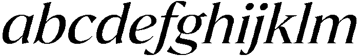 Regular italic otf (400) FONT