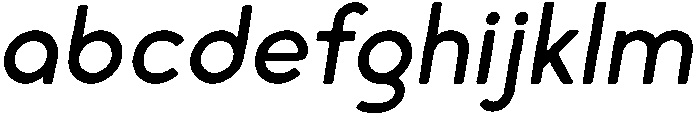 Regular italic otf (400) FONT