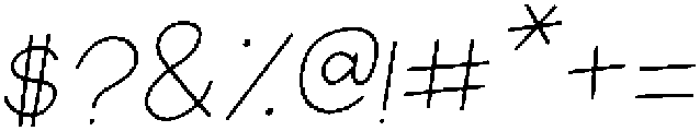 RegularItalic otf (400) Font OTHER CHARS