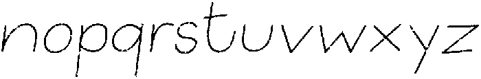 RegularItalic otf (400) Font LOWERCASE