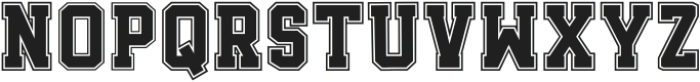 RegularVarsity20-Regular otf (400) Font UPPERCASE