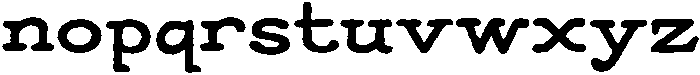 Rehative Regular otf (400) Font LOWERCASE