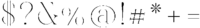 Reichamerina 230 otf (400) Font OTHER CHARS