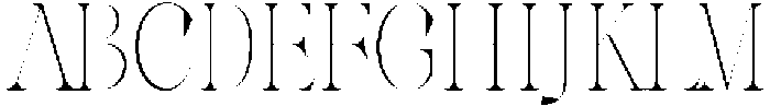 Reichamerina 230 otf (400) Font UPPERCASE