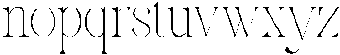 Reichamerina 230 otf (400) Font LOWERCASE