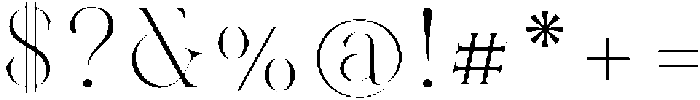 Reichamerina 330 otf (400) Font OTHER CHARS