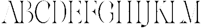 Reichamerina 330 otf (400) Font UPPERCASE
