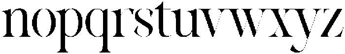 Reichamerina 630 otf (400) Font LOWERCASE