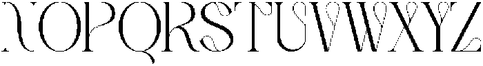 Reichi Regular otf (400) Font UPPERCASE
