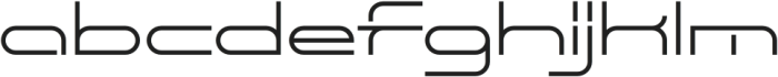 ReictarionRegular otf (400) Font LOWERCASE