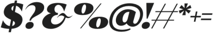 Reifilano Black Italic otf (900) Font OTHER CHARS