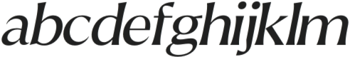 Reifilano-Italic otf (400) Font LOWERCASE