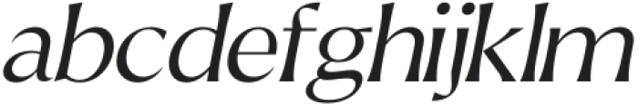 Reifilano Light Italic otf (300) Font LOWERCASE