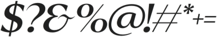 Reifilano Medium Italic otf (500) Font OTHER CHARS