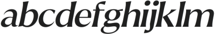 Reifilano Medium Italic otf (500) Font LOWERCASE