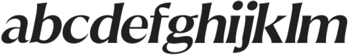 Reifilano Semi Bold Italic otf (600) Font LOWERCASE