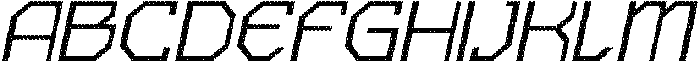 Reifost Disco Italic otf (400) Font UPPERCASE