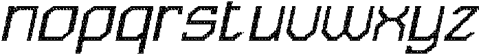 Reifost Disco Italic otf (400) Font LOWERCASE