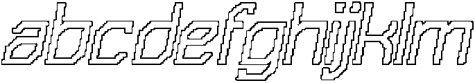 Reifost Pixel Outline otf (400) FONT